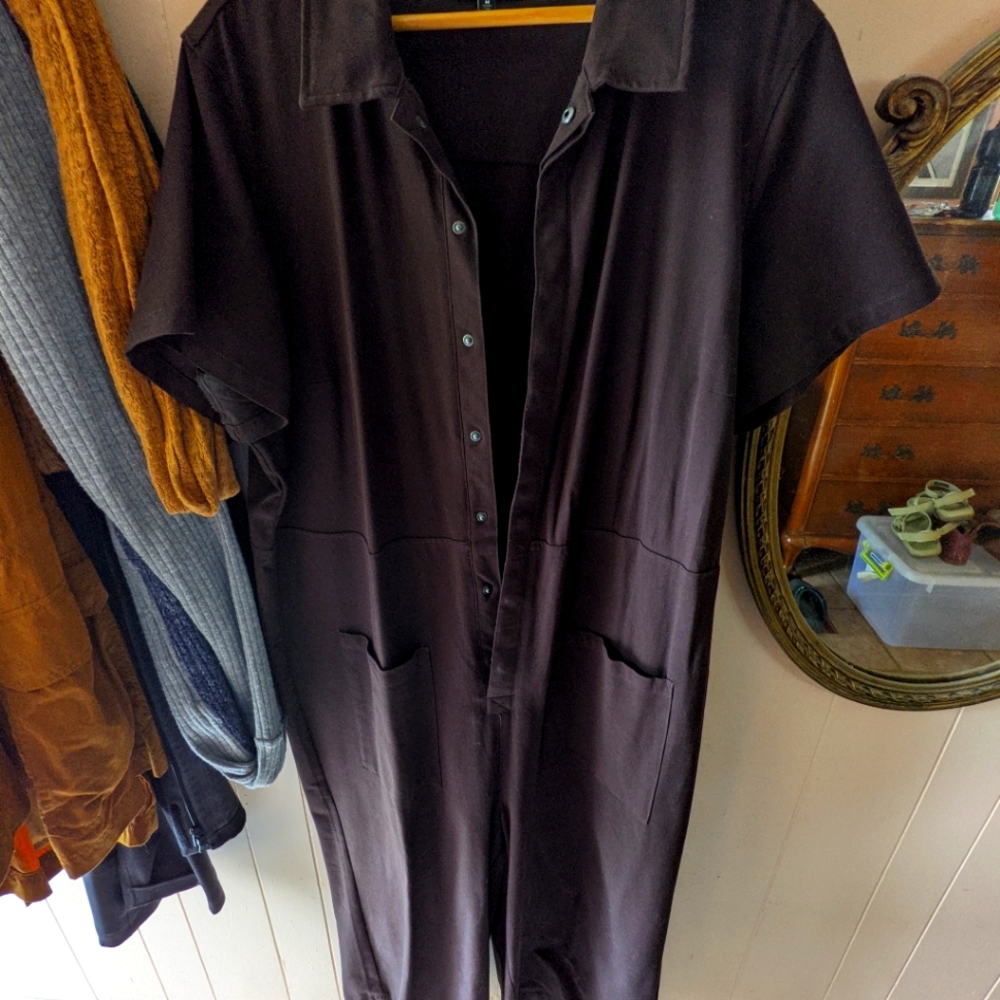 Universal Standard Kate stretch twill jumpsuit